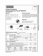 DataSheet FDD8778 pdf